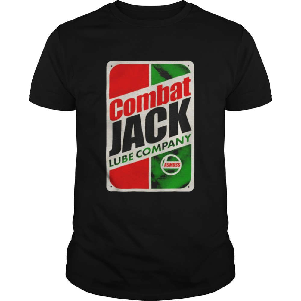Combat jack lube company shirt