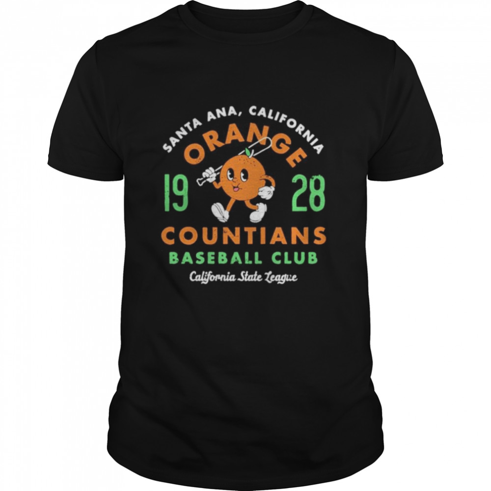 Santa Ana Orange Countians California Defunct Baseball shirt Classic Men's T-shirt