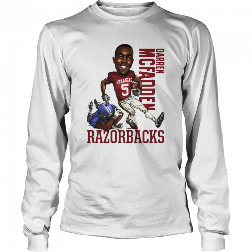 Arkansas Razorbacks : Darren McFadden Caricature Shirt - Shop.B