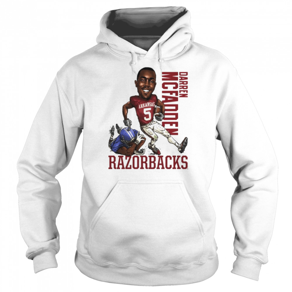 Darren Mcfadden Arkansas Razorbacks caricature shirt - Trend T Shirt Store  Online