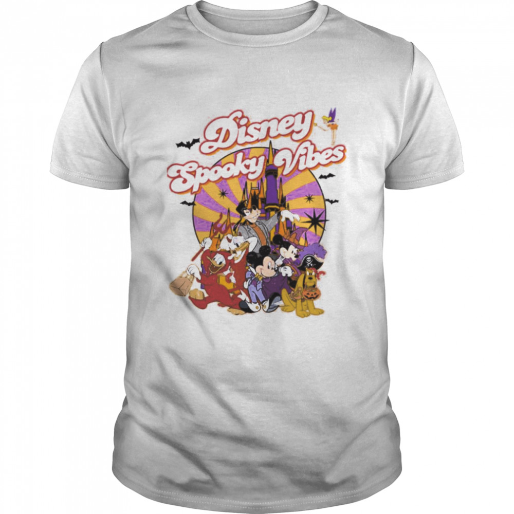 Disney Squad Spooky Vibes Halloween shirt