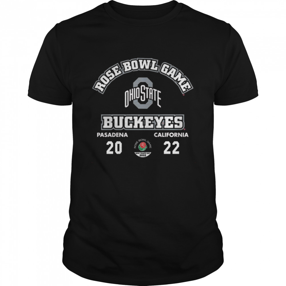 2022 Rose Bowl Game Pasadena California Ohio State Buckeyes shirt 5 2022 Rose Bowl Game Pasadena California Ohio State Buckeyes shirt Classic Men's T-shirt