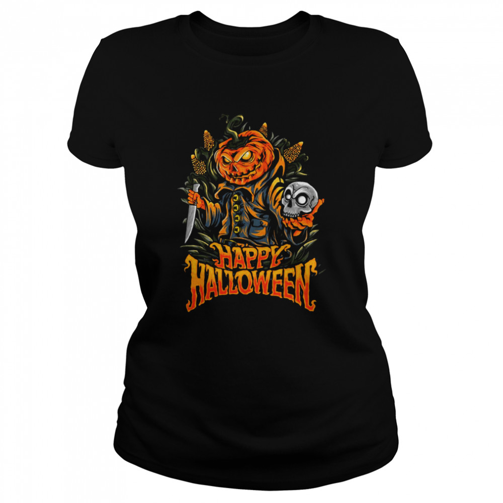 90s Design Lil Boo Retro Horror Nights 3 Halloween shirt Classic Women's T-shirt