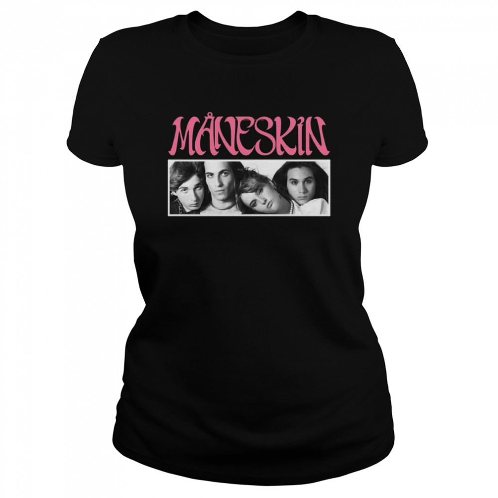 Aesthetic Maneskin Band shirt Classic Women's T-shirt