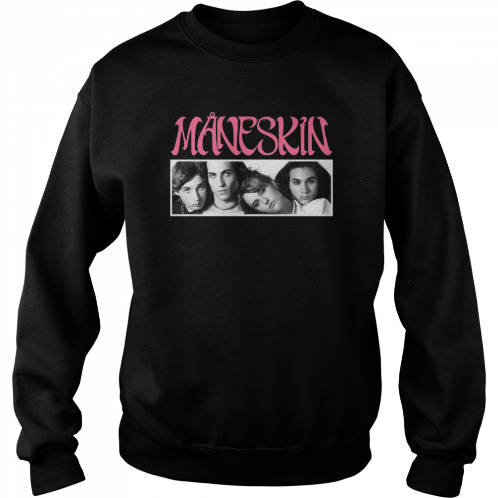 Aesthetic Maneskin Band shirt Unisex Sweatshirt