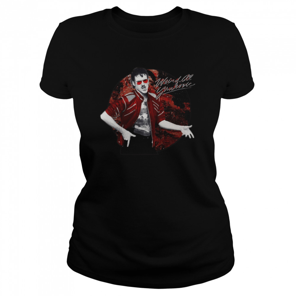 Alfred Matthew Yankovic Weird Al Yankovic Retro shirt Classic Women's T-shirt