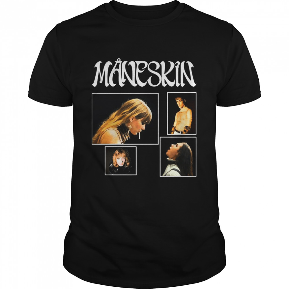 All Four Members Of Maneskin Gift For Fan shirt Classic Men's T-shirt