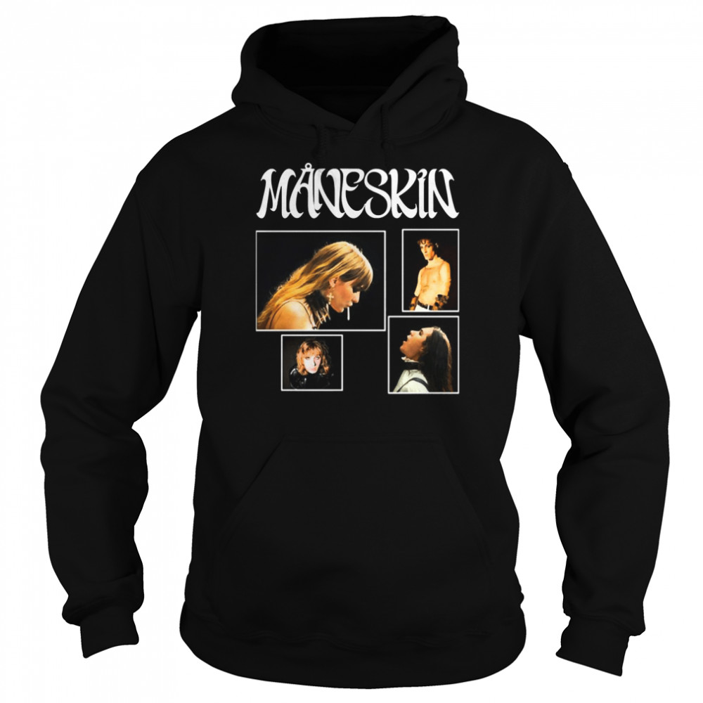 All Four Members Of Maneskin Gift For Fan shirt Unisex Hoodie