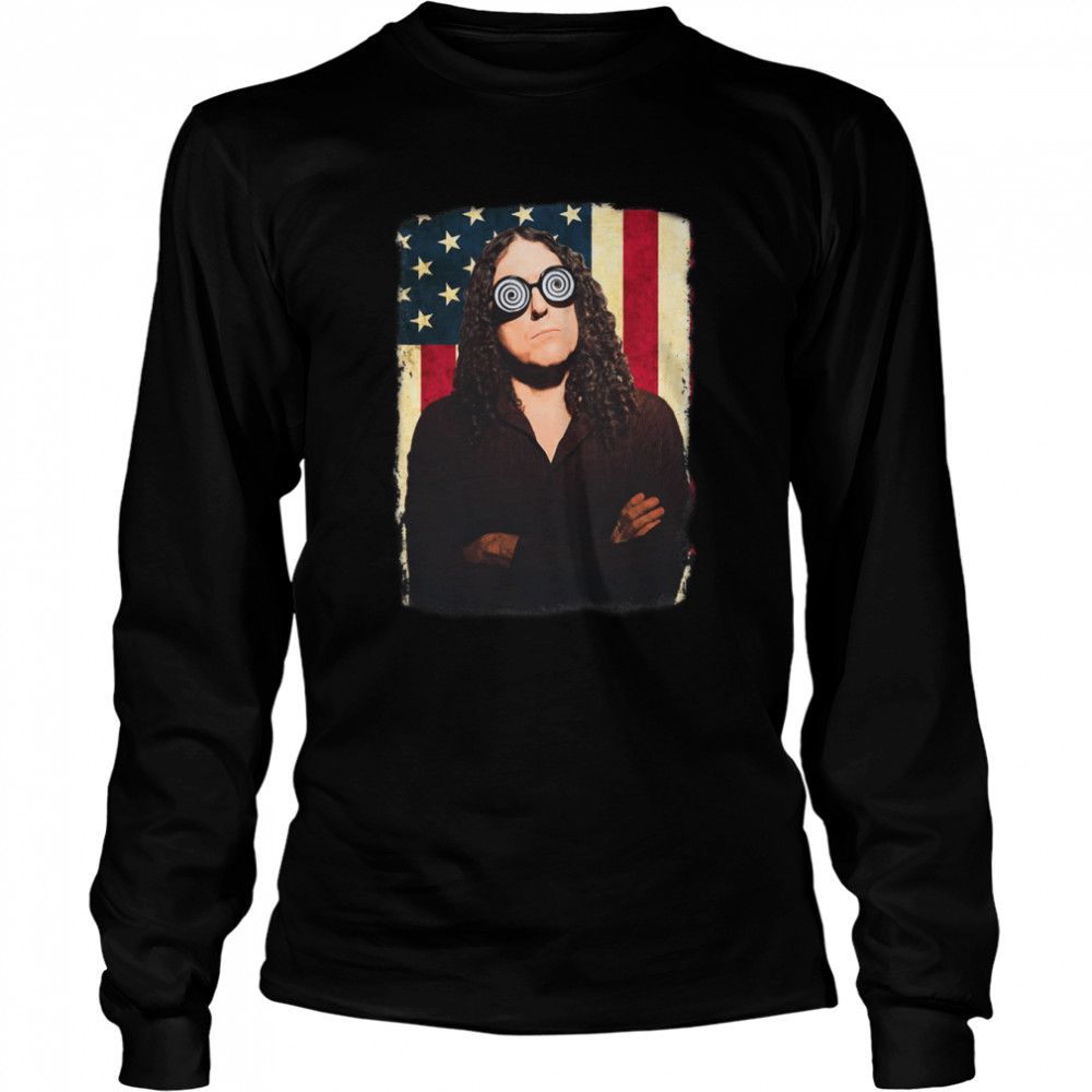 American Flag Legend Weird Al Yankovic Vintage shirt Long Sleeved T-shirt