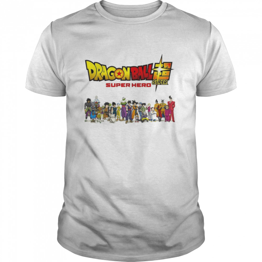 Anime Dragonball Super Hero All Characters Shirt