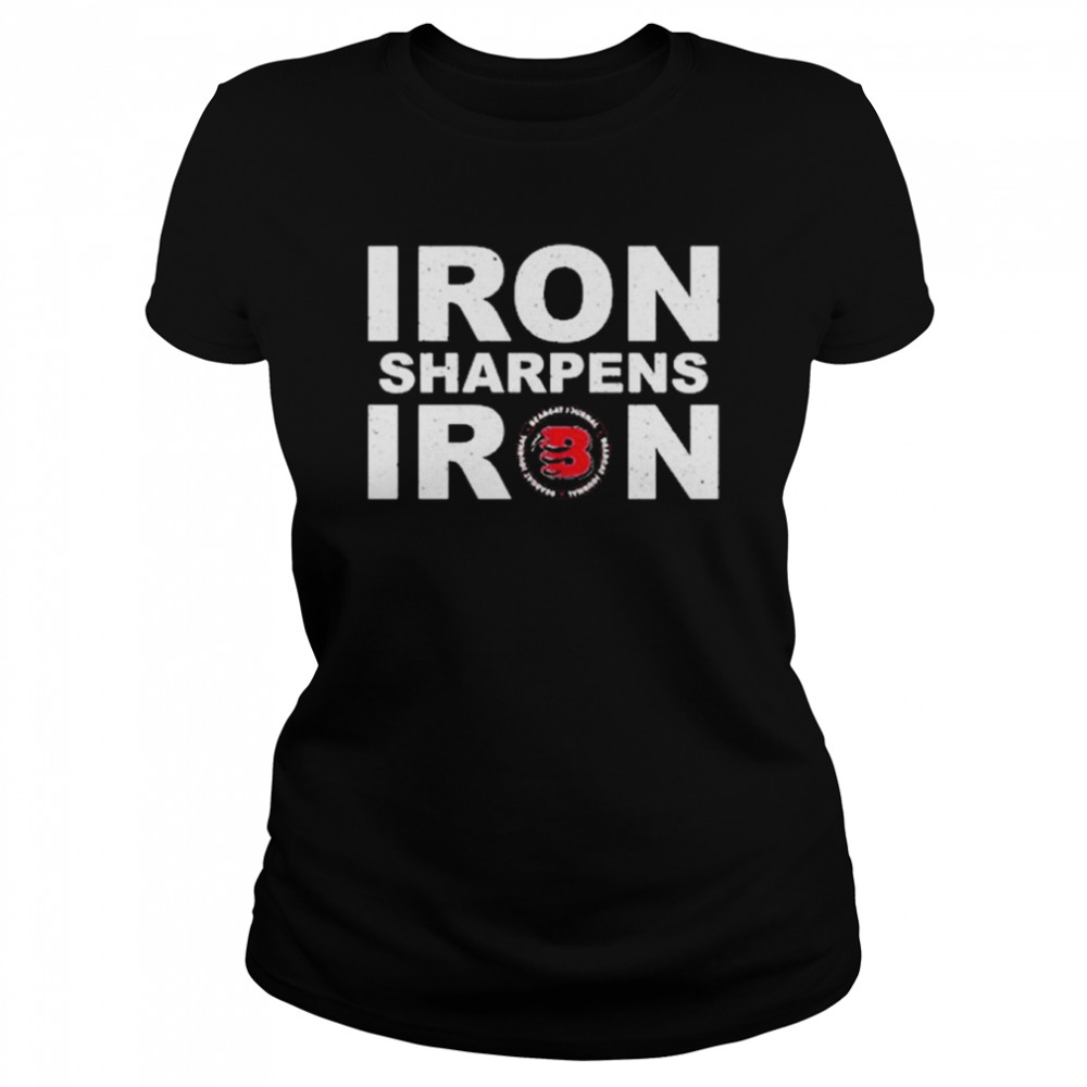 Bearcat Journal Iron Sharpens Iron tee shirt 1 Bearcat Journal Iron Sharpens Iron tee shirt Classic Women's T-shirt