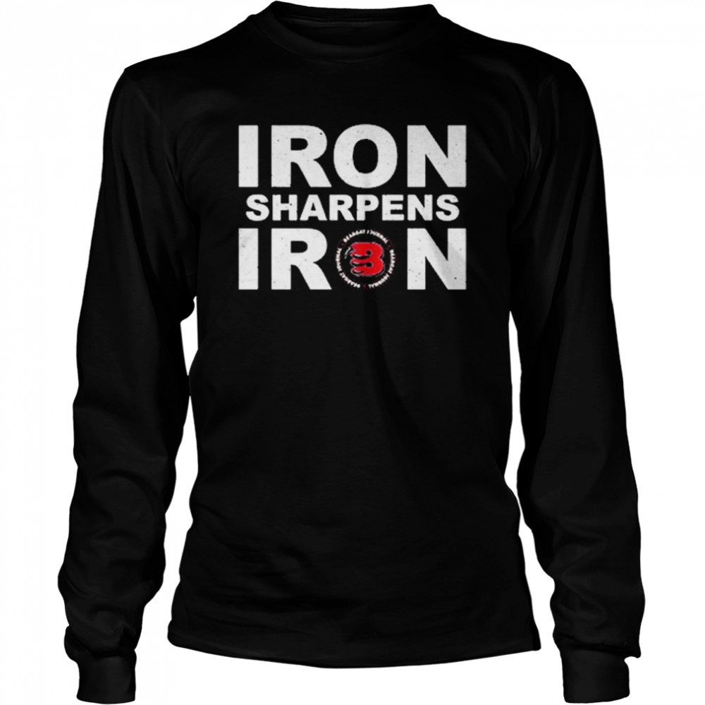 Bearcat Journal Iron Sharpens Iron tee shirt Long Sleeved T-shirt