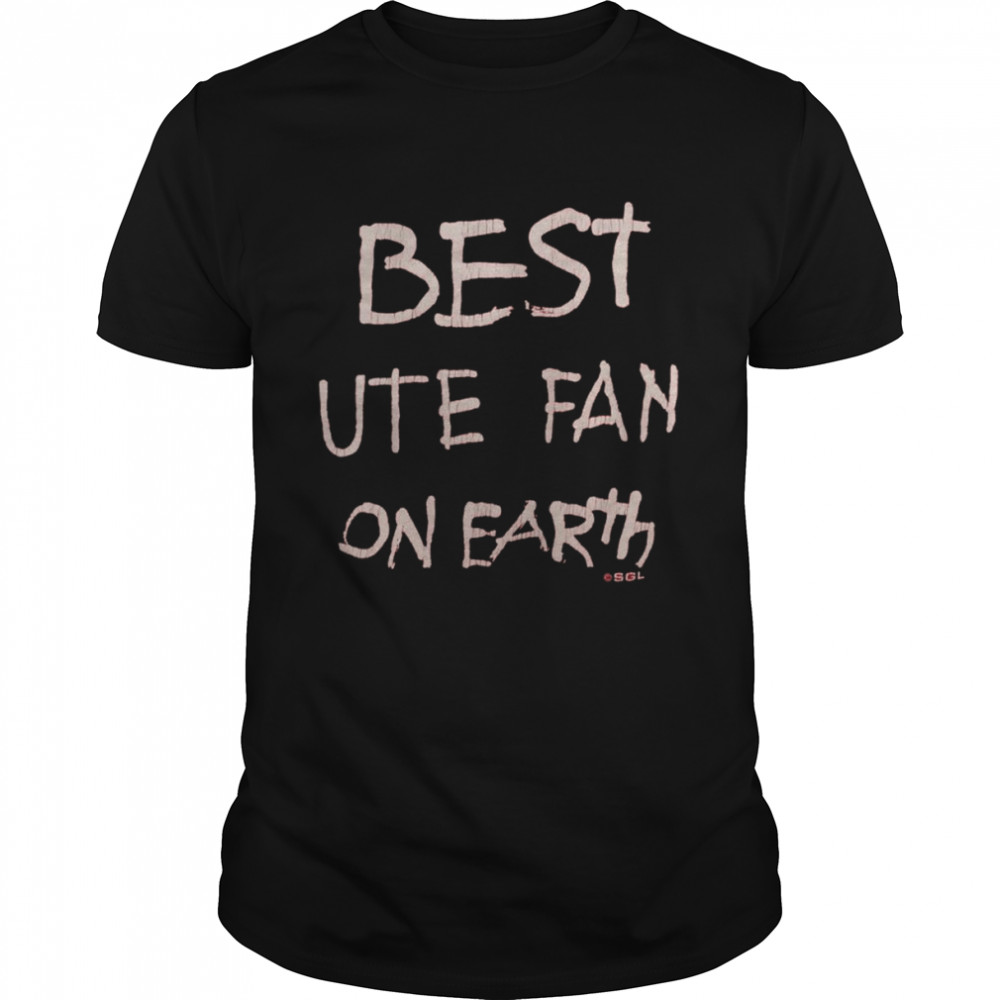 Best Utah Utes fan on Earth shirt Classic Men's T-shirt