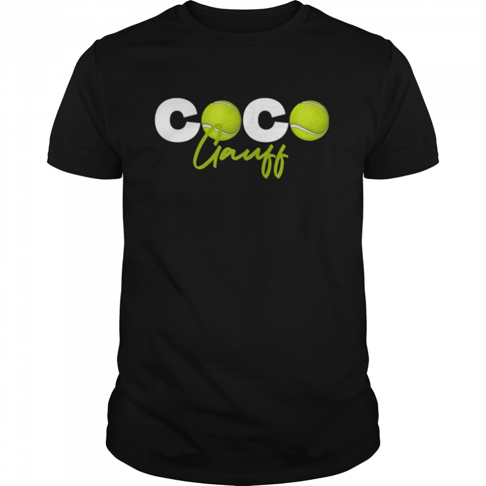 Coco Gauff Gauff Call Me Coco Coco Fan shirt Classic Men's T-shirt