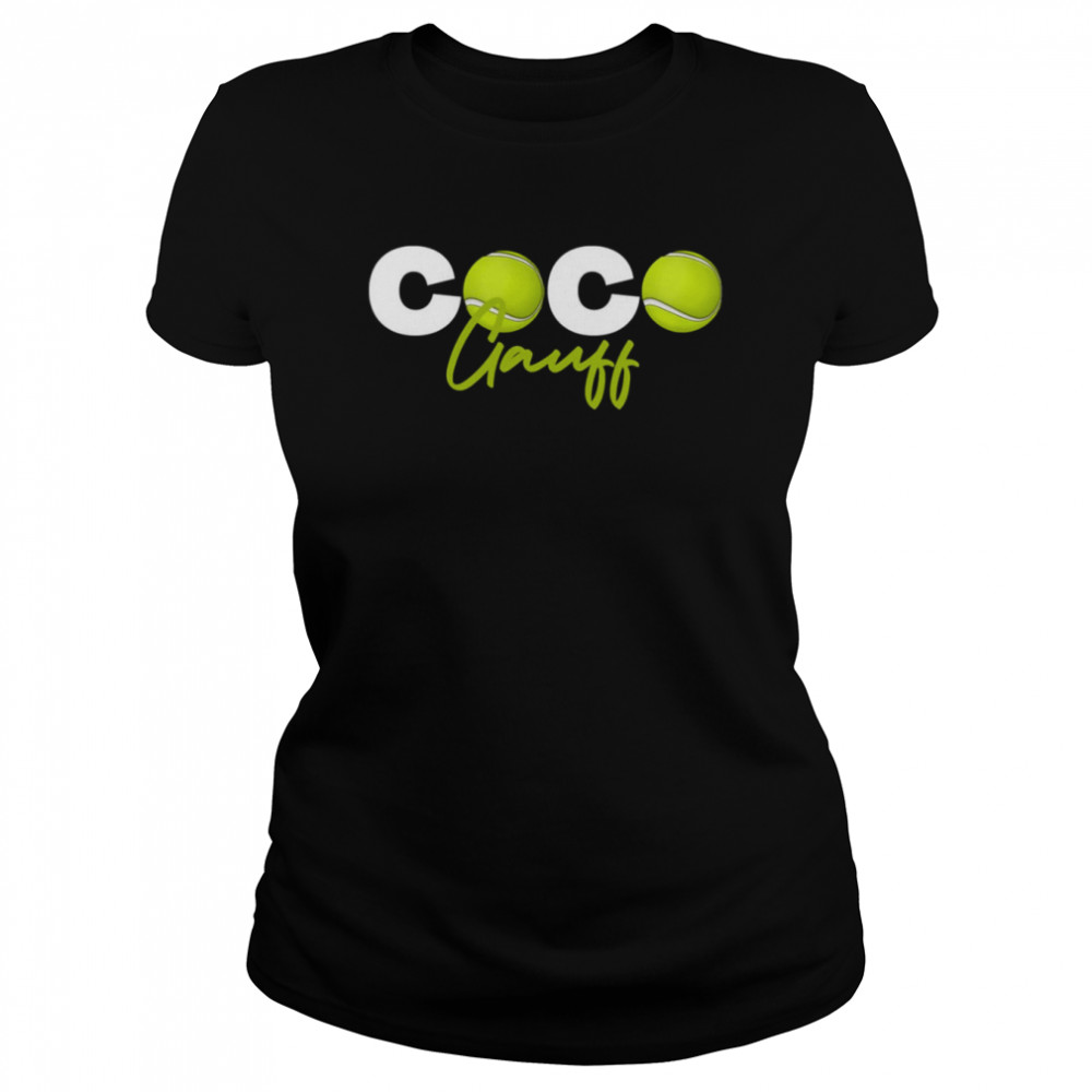 Coco Gauff Gauff Call Me Coco Coco Fan shirt Classic Women's T-shirt