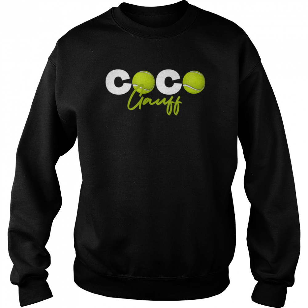 Coco Gauff Gauff Call Me Coco Coco Fan shirt 3 Coco Gauff Gauff Call Me Coco Coco Fan shirt Unisex Sweatshirt