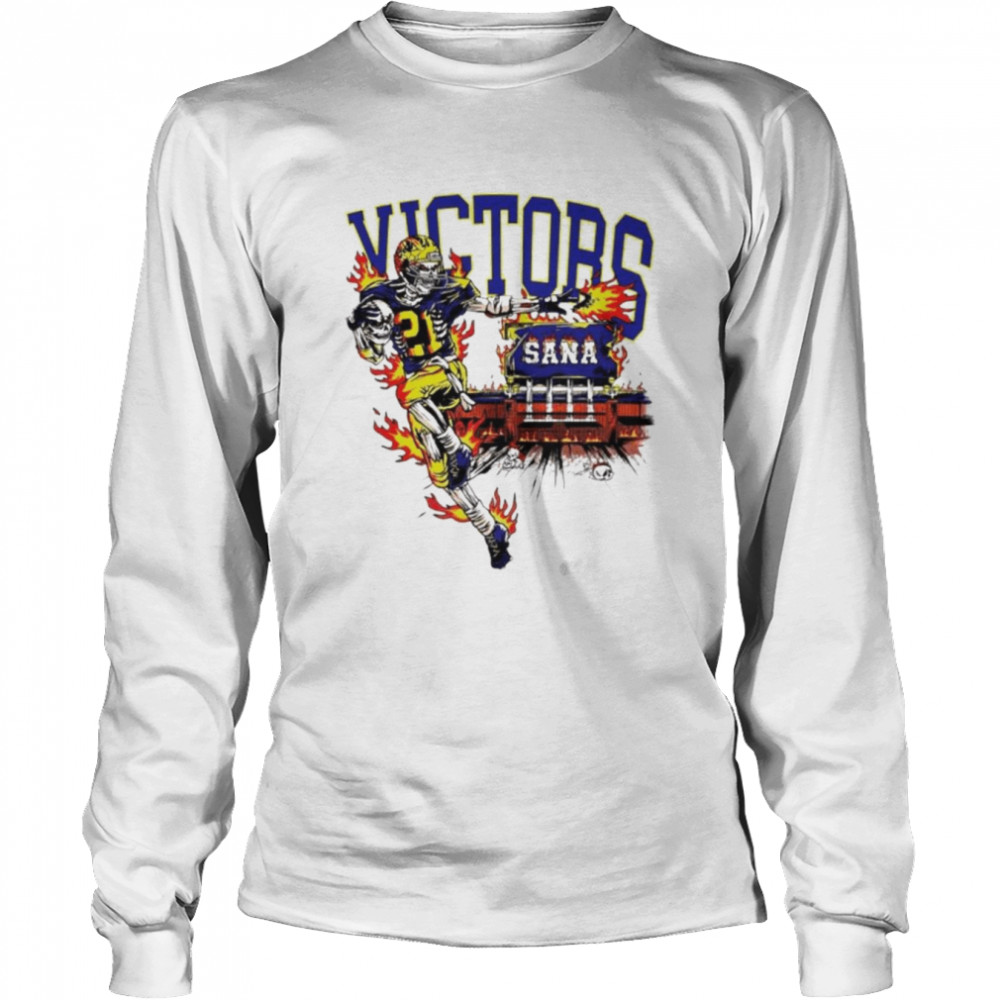 Detroit Victor Sana shirt Long Sleeved T-shirt