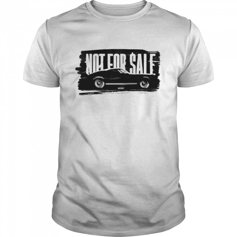 Ford Mustang Boss 42 not for sale John Wick car shirt Classic Men's T-shirt