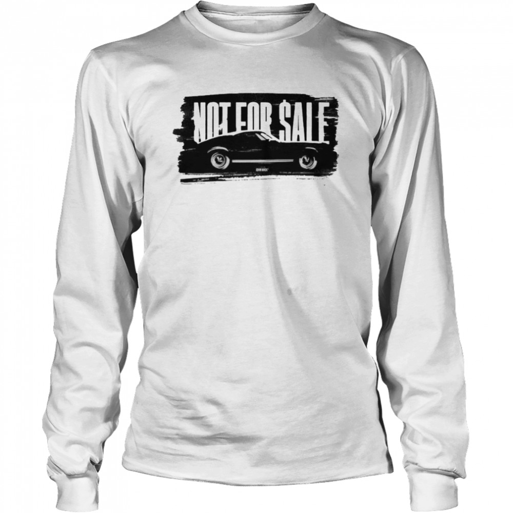 Ford Mustang Boss 42 not for sale John Wick car shirt 6 Ford Mustang Boss 42 not for sale John Wick car shirt Long Sleeved T-shirt