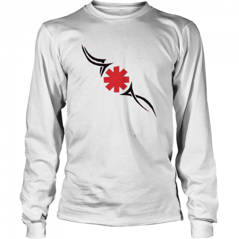 Glossy Logo Chilli Glossy Red Hot Chili Peppers shirt Long Sleeved T-shirt