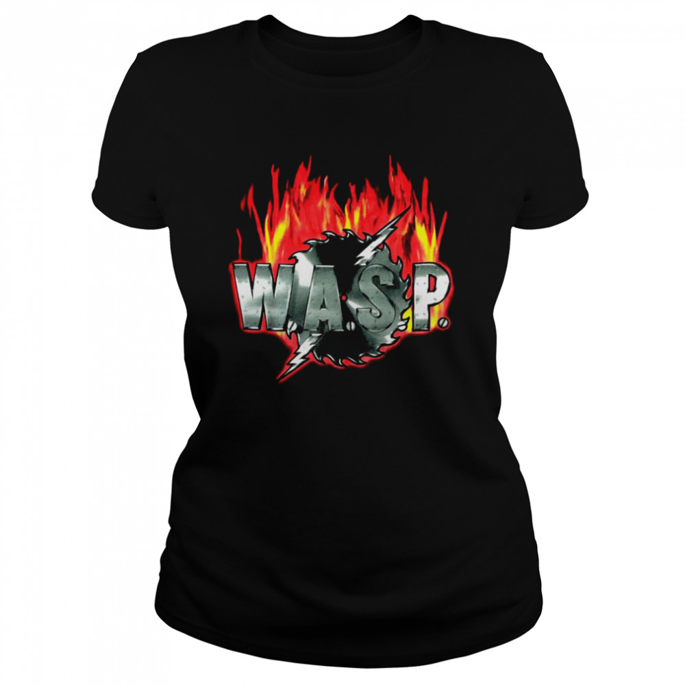 Graphic Fire Wasp Band shirt 3 Graphic Fire Wasp Band shirt Classic Women's T-shirt