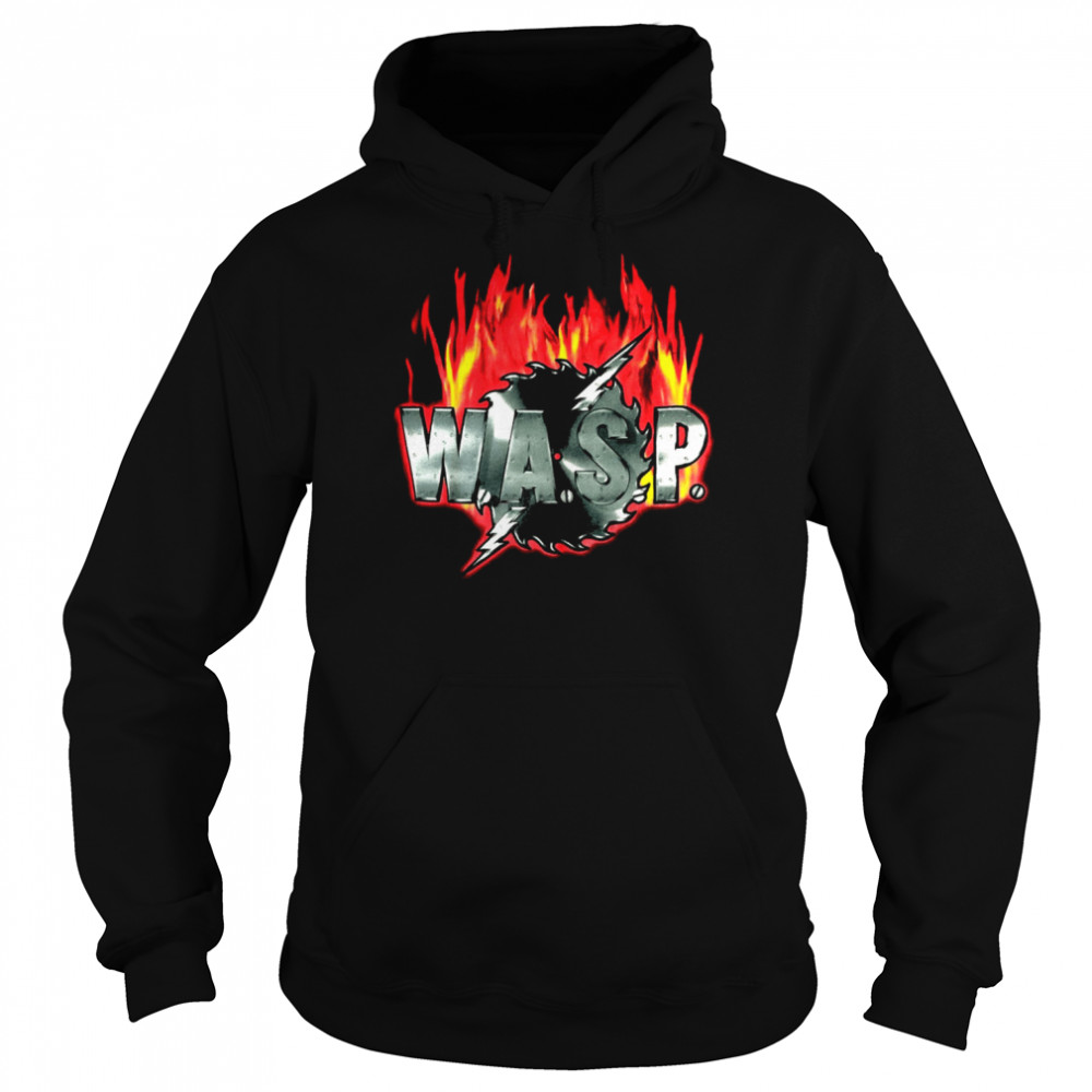 Graphic Fire Wasp Band shirt 6 Graphic Fire Wasp Band shirt Unisex Hoodie