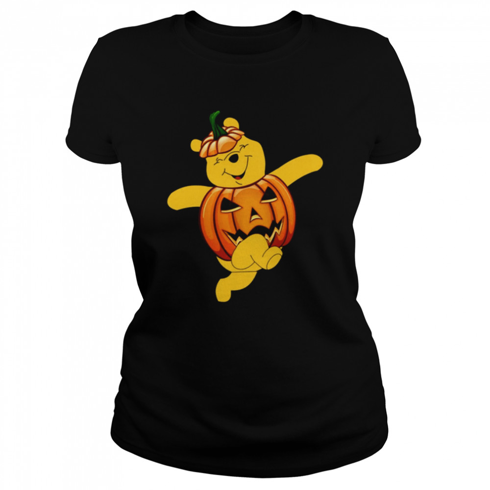 Halloween Cute Disney Pooh Halloween Disney Bear shirt Classic Women's T-shirt