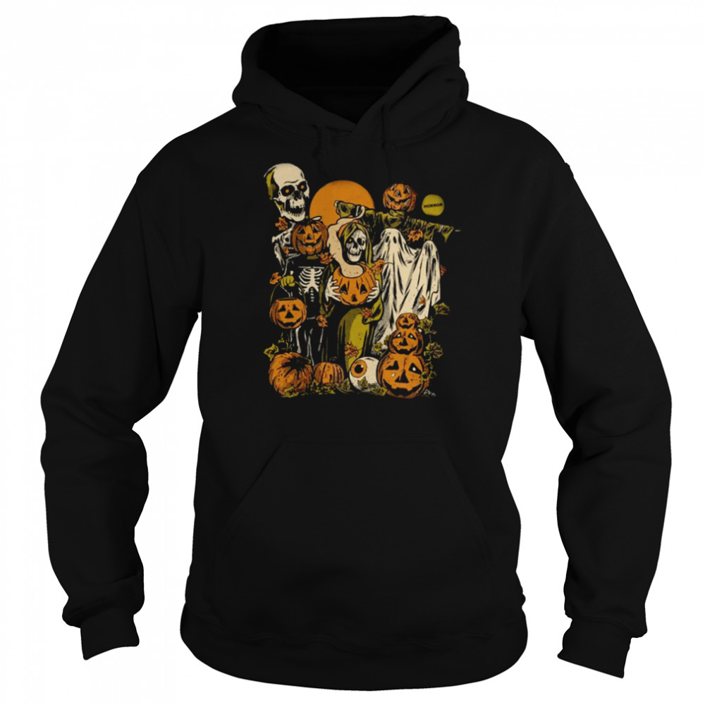 Halloween Lil Boo Horror Nights Vintage Design Horror Nights shirt 4 Halloween Lil Boo Horror Nights Vintage Design Horror Nights shirt Unisex Hoodie