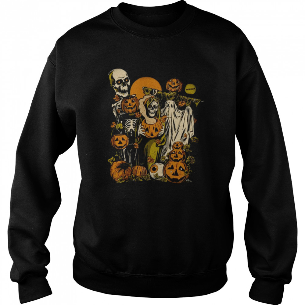 Halloween Lil Boo Horror Nights Vintage Design Horror Nights shirt Unisex Sweatshirt