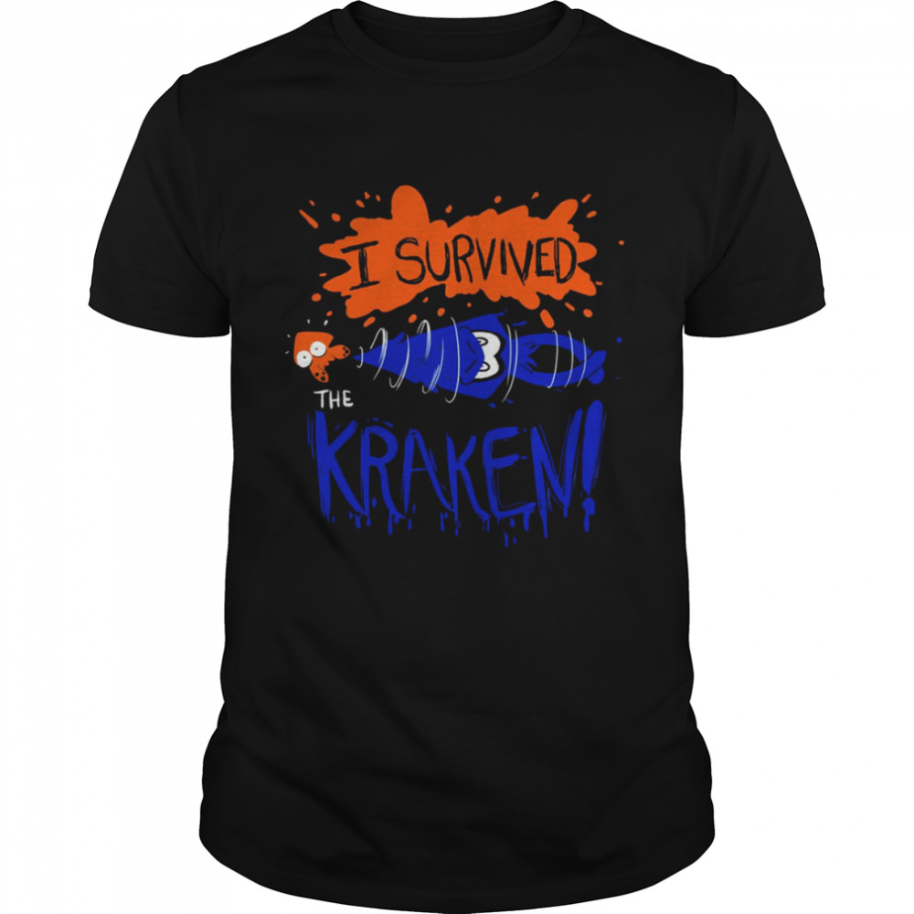 I Survived The Kraken Splatoon shirt