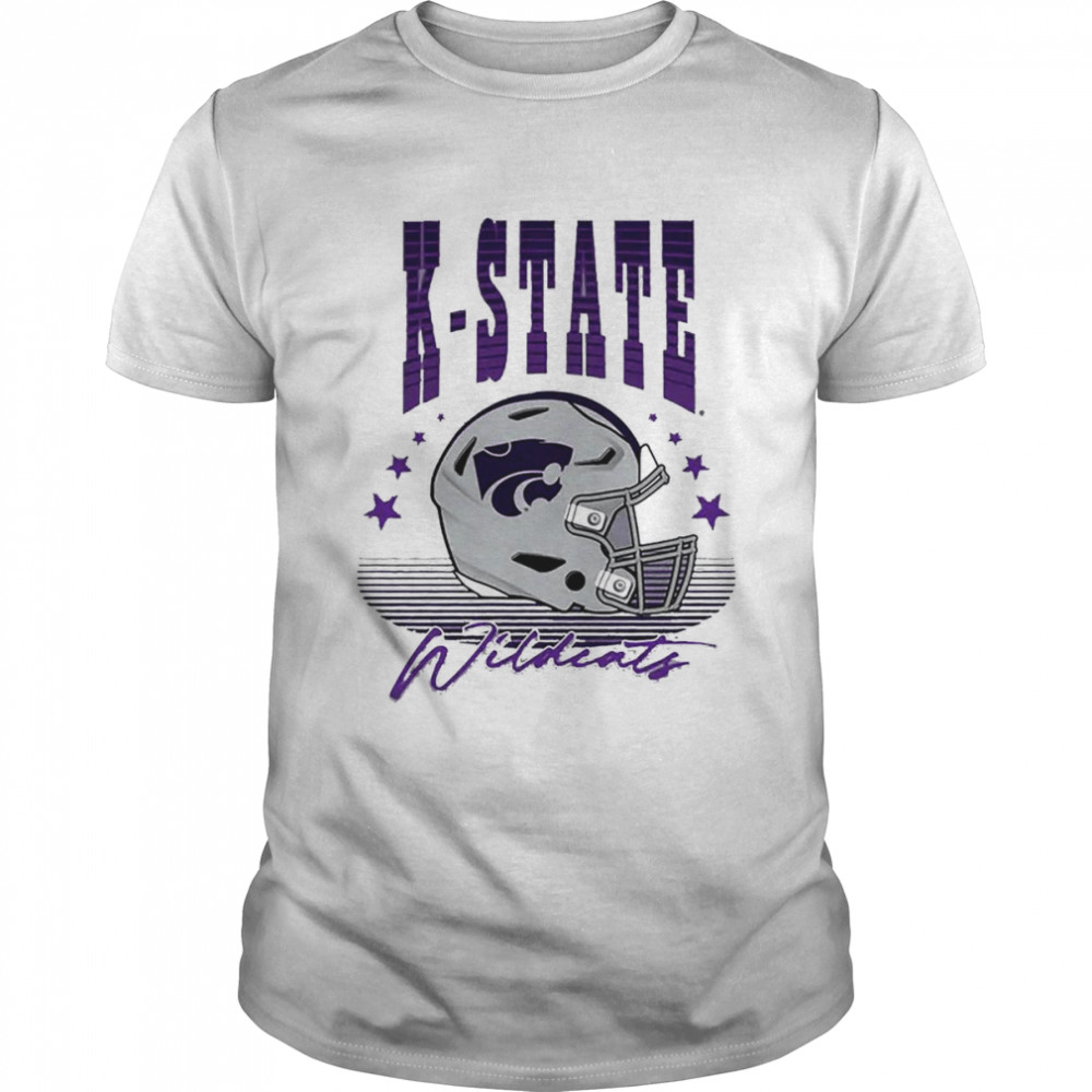 K-State Wildcats Football Helmet T-Shirt