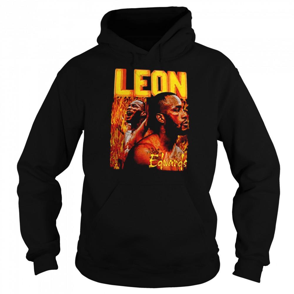 Leon Edwards Leon Edwards Fighter Boxing Retro 90s shirt 4 Leon Edwards Leon Edwards Fighter Boxing Retro 90s shirt Unisex Hoodie