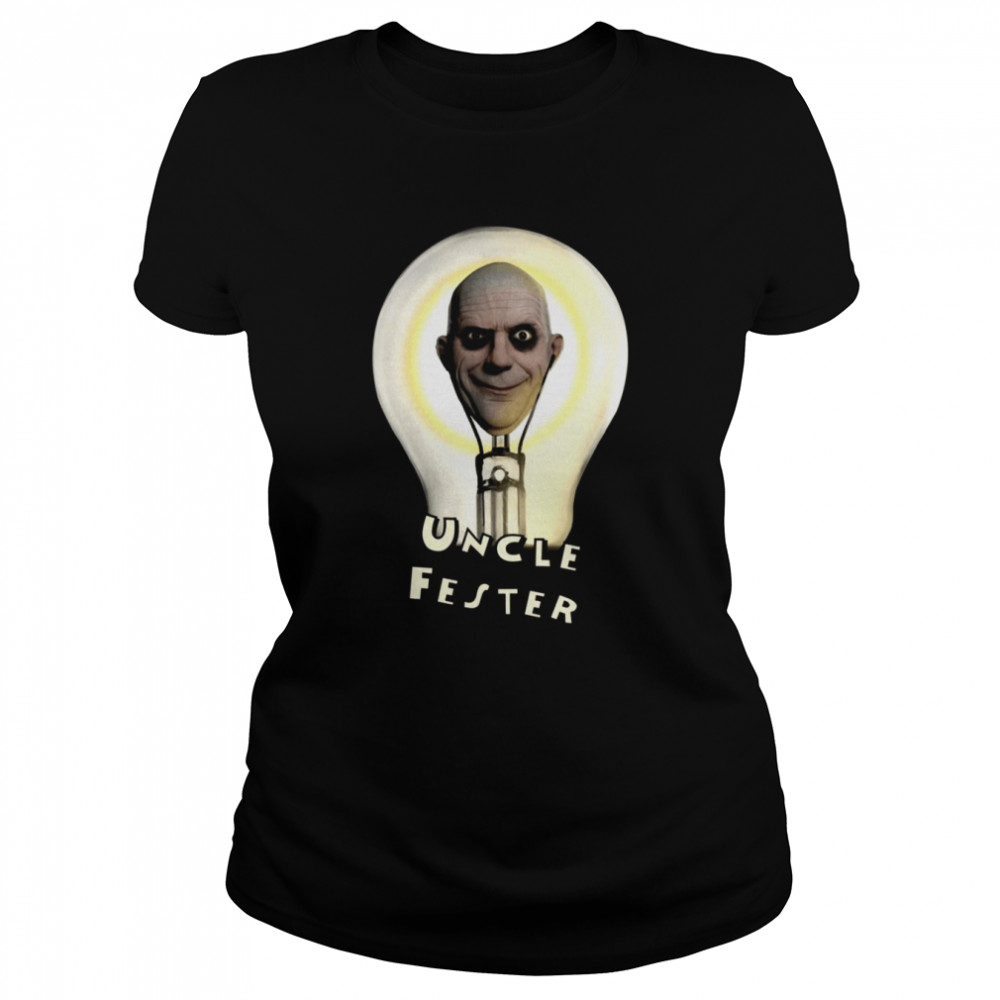 Light Bulb Addams Fester Addams Family shirt Classic Women's T-shirt
