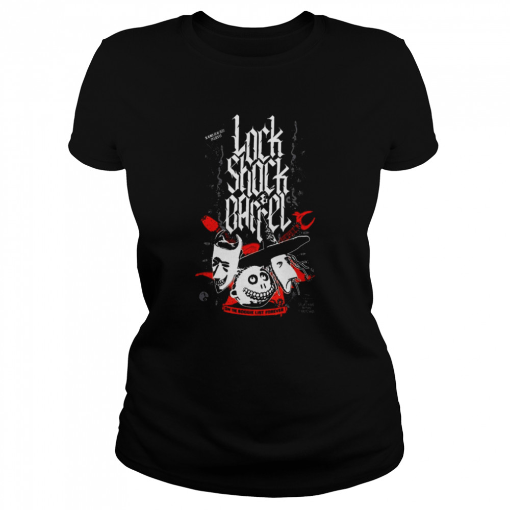 Lock Shock The Nightmare Before Christmas Halloween shirt Classic Women's T-shirt