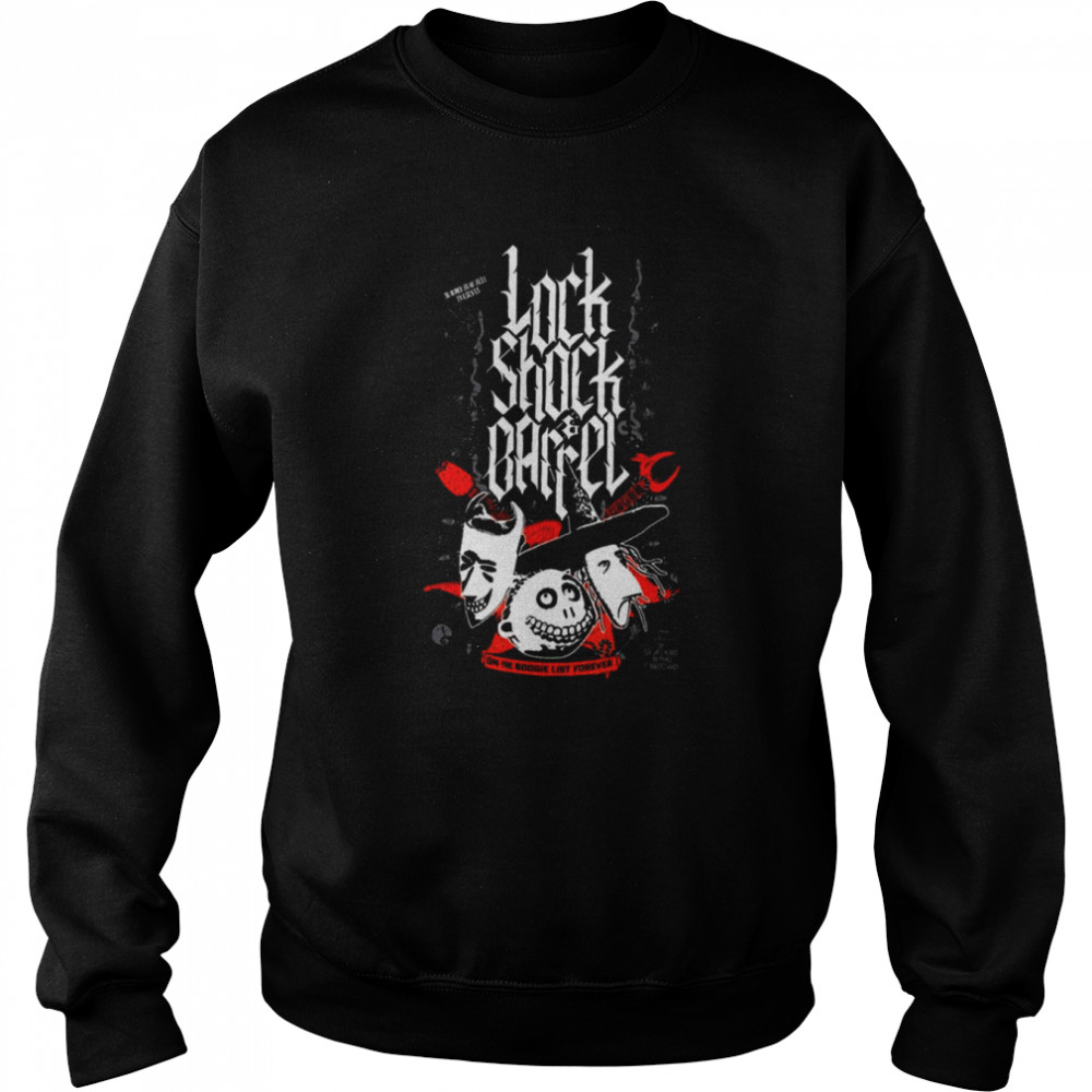 Lock Shock The Nightmare Before Christmas Halloween shirt 3 Lock Shock The Nightmare Before Christmas Halloween shirt Unisex Sweatshirt