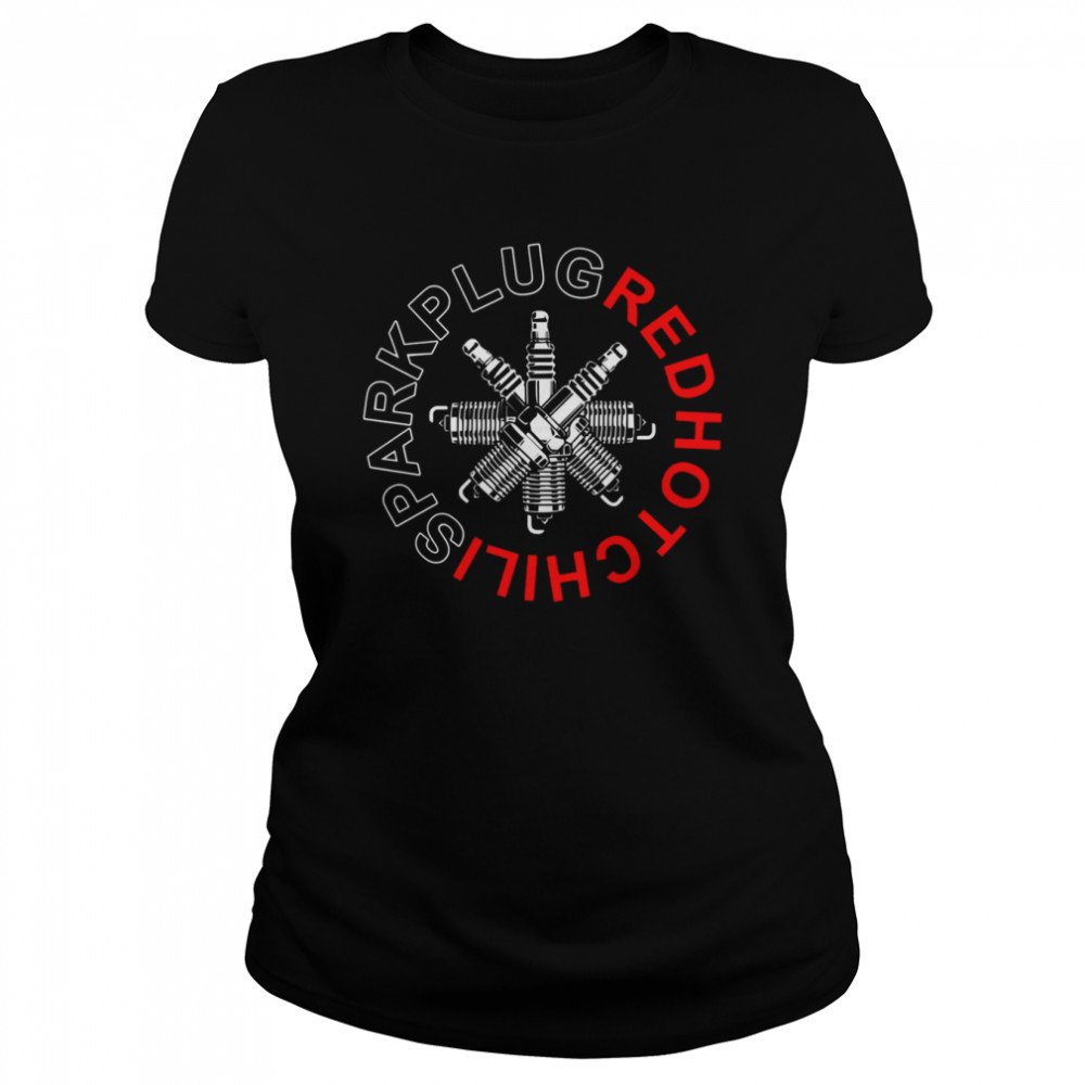 Logo Red Hot Chili Sparkplug shirt 3 Logo Red Hot Chili Sparkplug shirt Classic Women's T-shirt