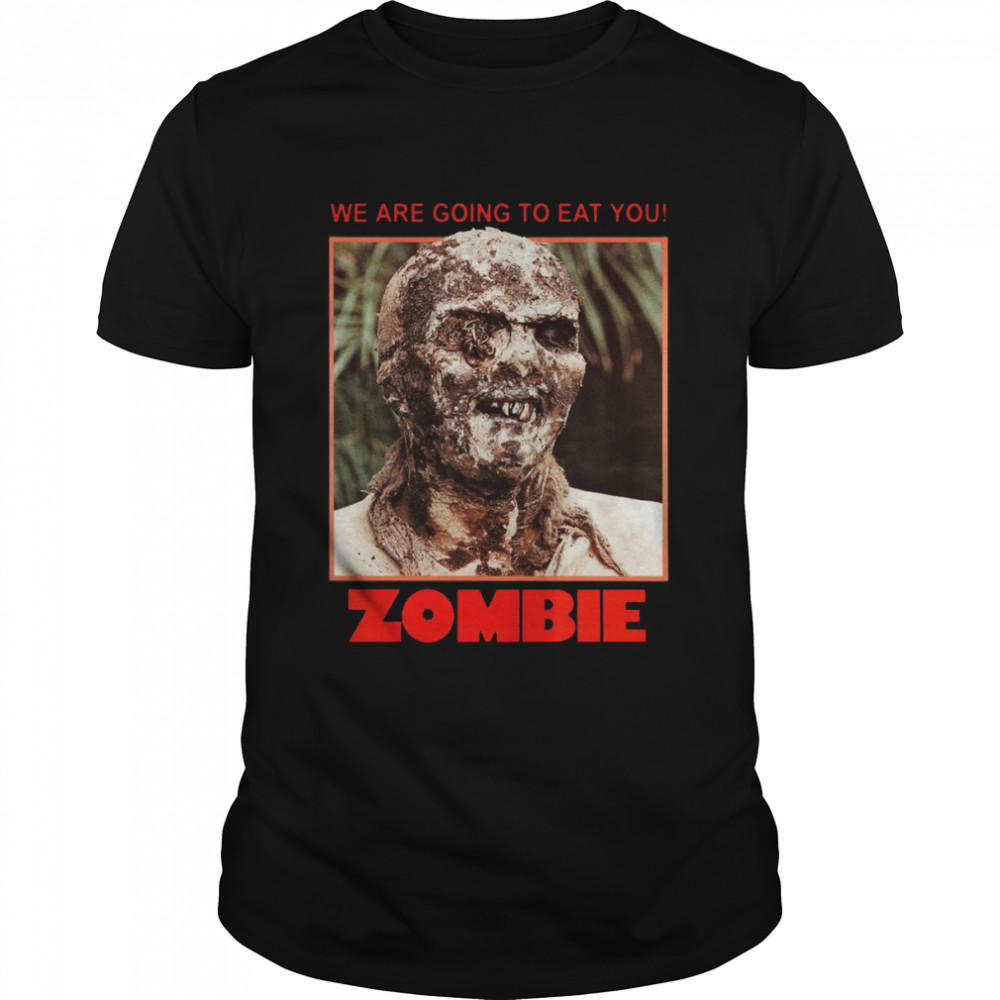Lucio Fulcis Zombie Horror Movie shirt Classic Men's T-shirt