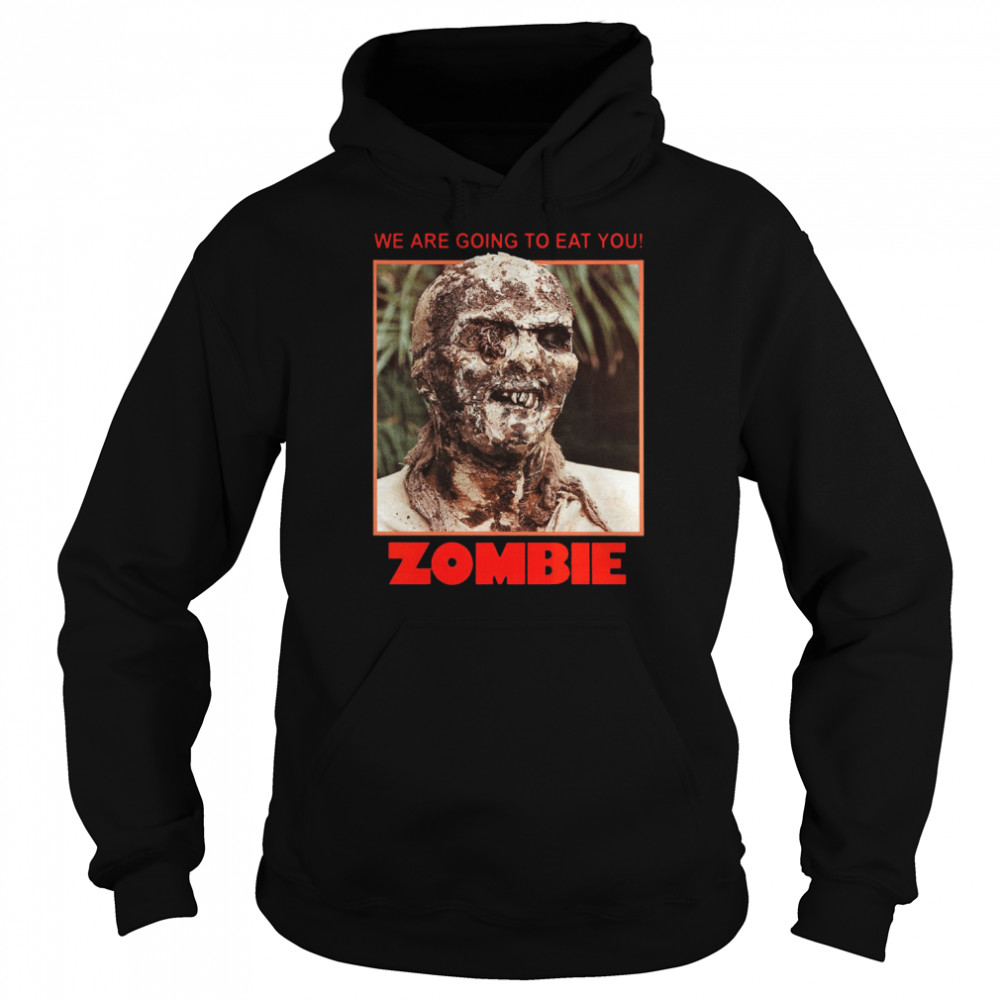 Lucio Fulcis Zombie Horror Movie shirt Unisex Hoodie