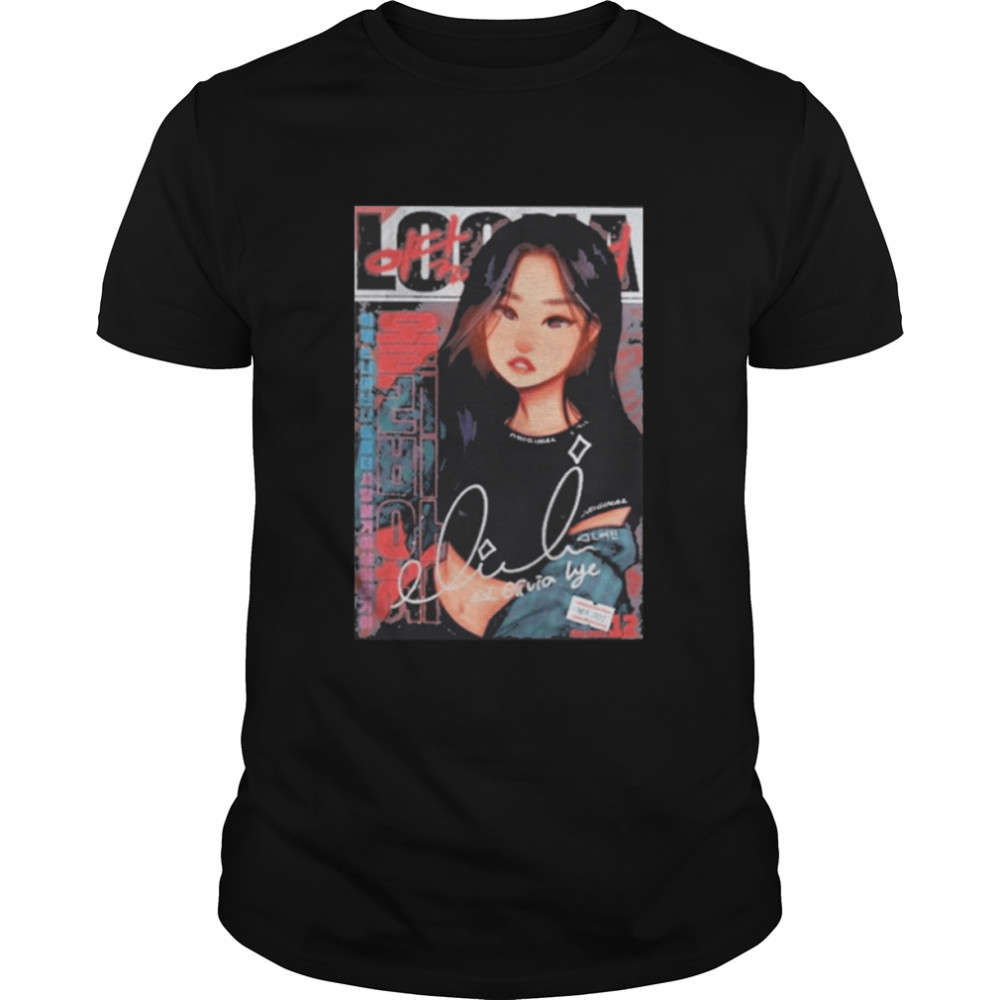 Olivia Hye Loona Fanboy’s Art Hye Loona shirt