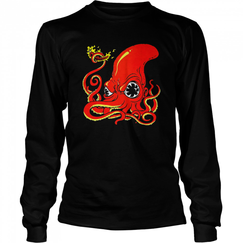 Red Hot Octopus Band Red Hot Chili Peppers Eyes shirt Long Sleeved T-shirt