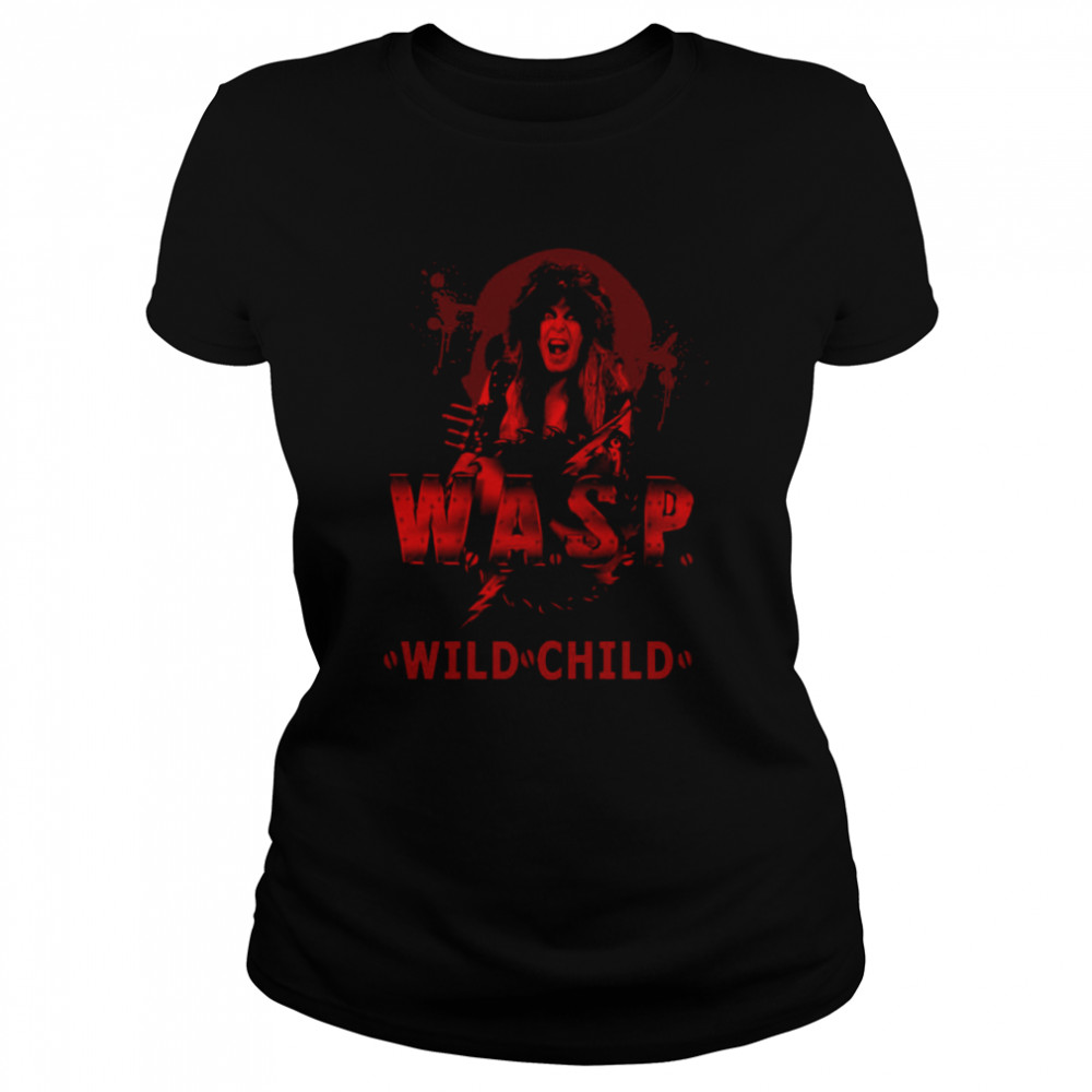 Red Wasp Wild Child shirt Classic Women's T-shirt