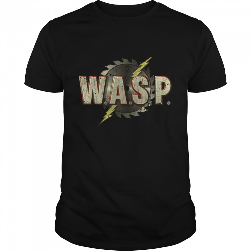 Rock Band Wasp Los Angeles 1982 shirt Classic Men's T-shirt