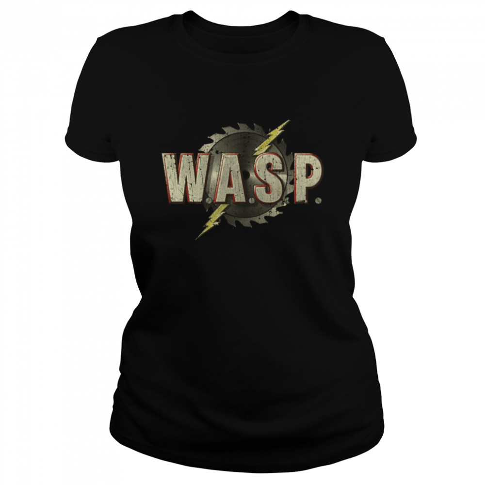 Rock Band Wasp Los Angeles 1982 shirt Classic Women's T-shirt