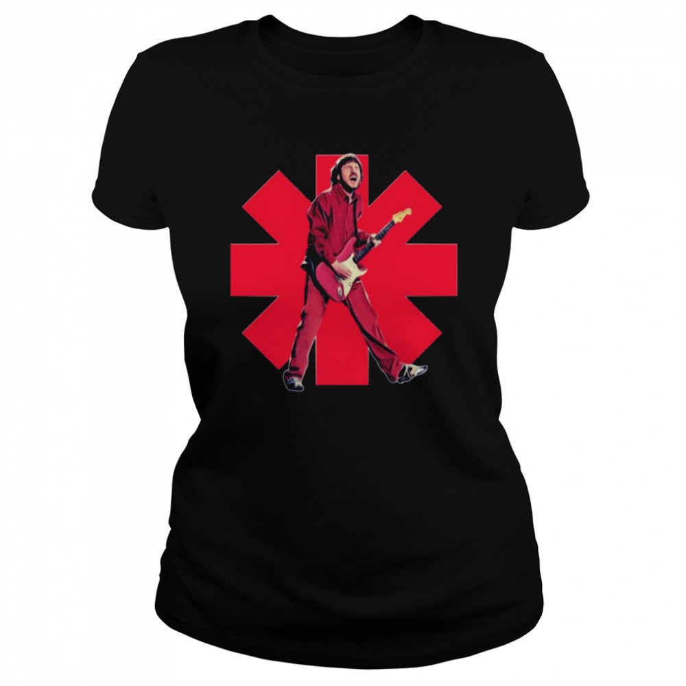 Rock John Frusciante Red Hot Chili Peppers shirt 1 Rock John Frusciante Red Hot Chili Peppers shirt Classic Women's T-shirt