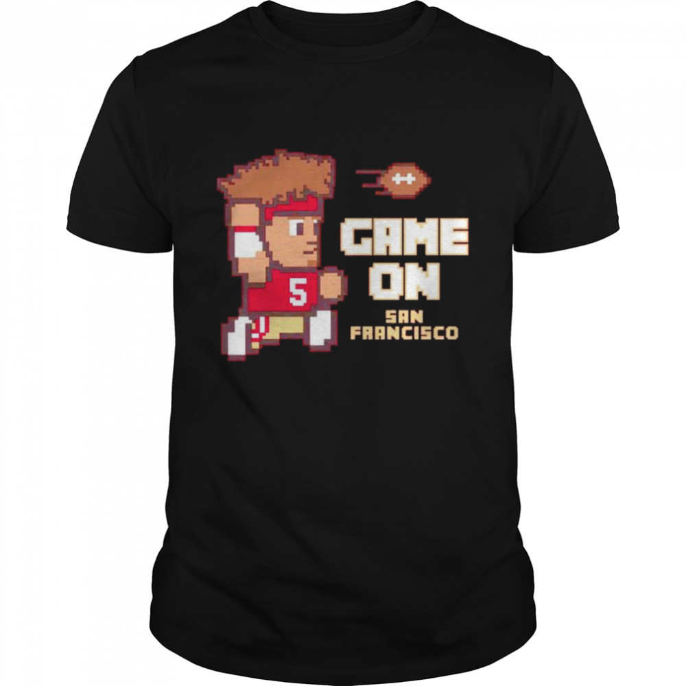 San Francisco 49ers game on shirt