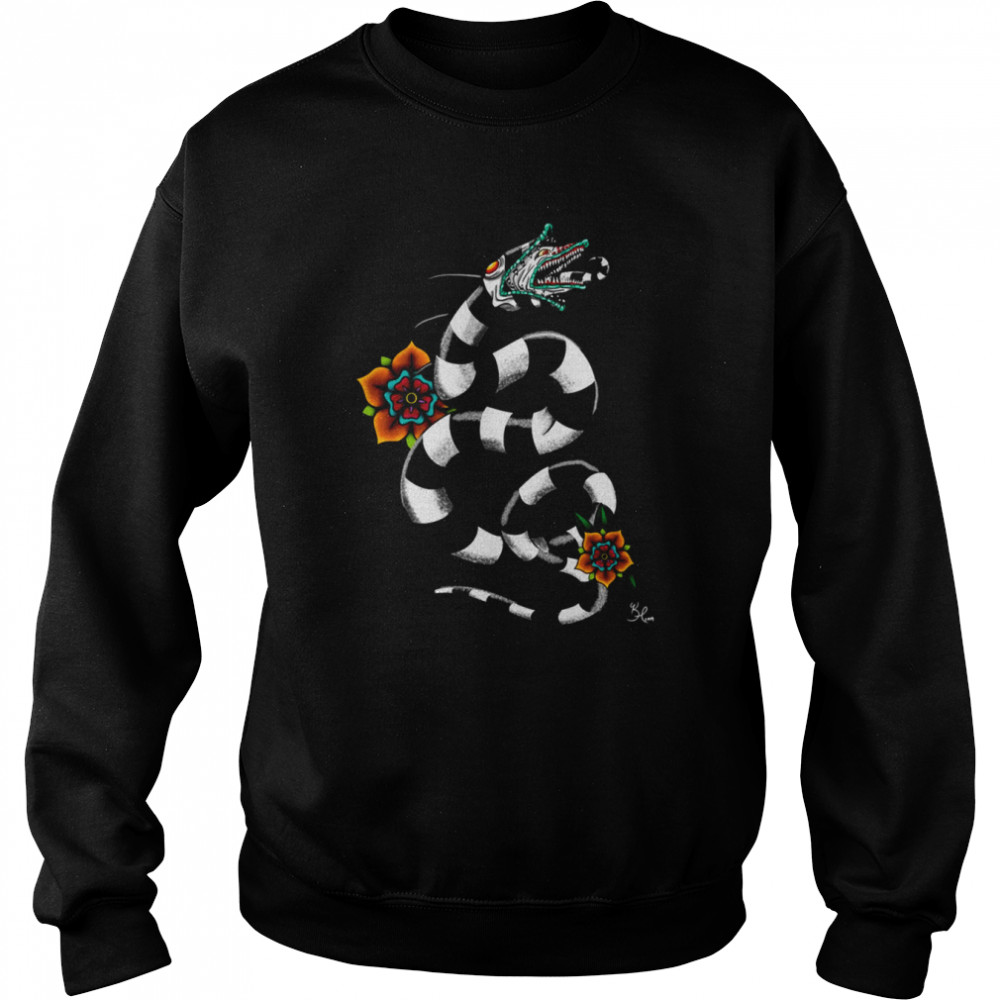 Sandworm Beetlejuice Halloween Movie shirt 3 Sandworm Beetlejuice Halloween Movie shirt Unisex Sweatshirt