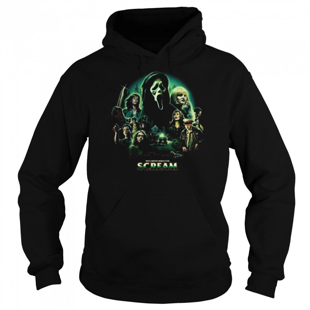 Scream Horror Thriller Movie shirt 4 Scream Horror Thriller Movie shirt Unisex Hoodie