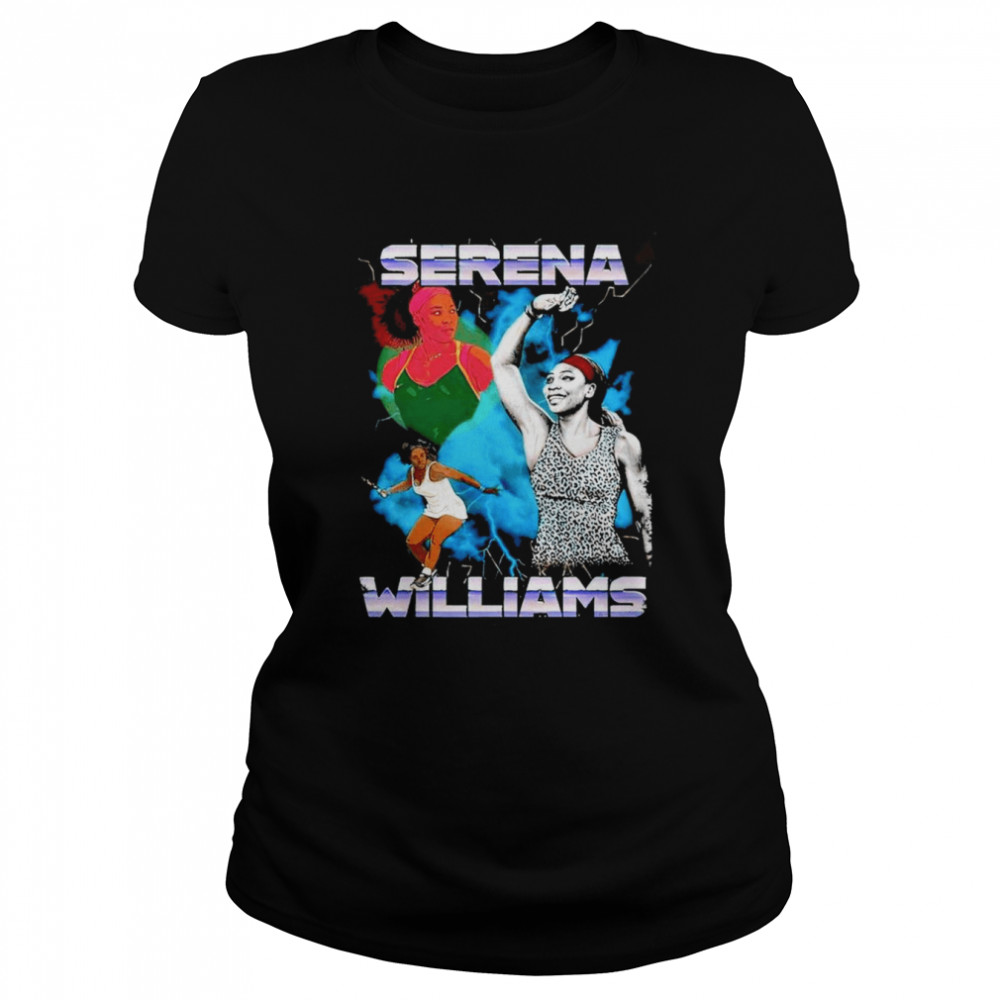 Serena Williams GOAT T-shirt 1 Serena Williams GOAT T-shirt Classic Women's T-shirt