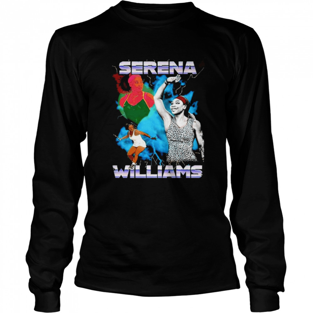 Serena Williams GOAT T-shirt Long Sleeved T-shirt