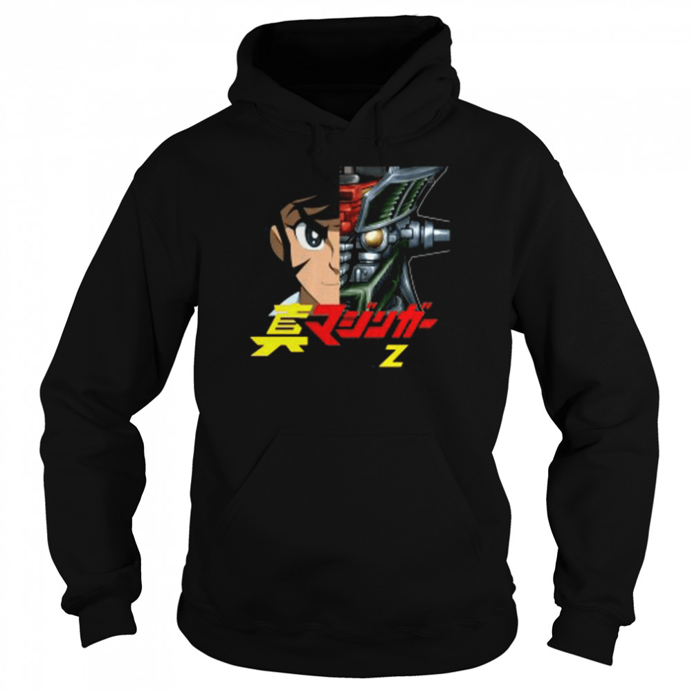SHIN MAZINGER Z Mecha Anime shirt 4 SHIN MAZINGER Z Mecha Anime shirt Unisex Hoodie